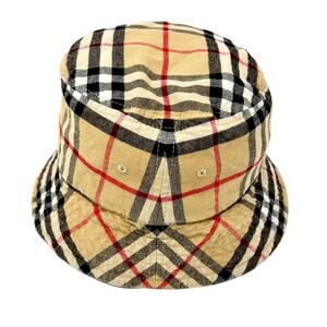 Burberry Classic Check Bucket Hat Archive Beige M